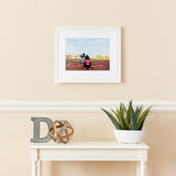 ArtToFrames Classic Waves 10x30 Inch Picture Frame, 1.00 Inch Wood Poster Frame Available in Multiple Colors (60823-10x30)