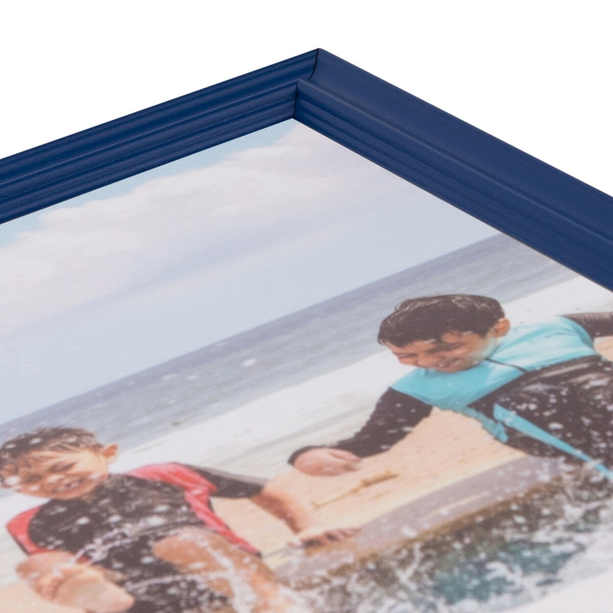 ArtToFrames Classic Waves 8x12 Inch Picture Frame, 1.00 Inch Wood Poster Frame Available in Multiple Colors (60823-8x12)