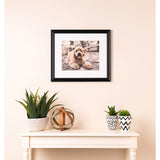 ArtToFrames Classic Waves 8x12 Inch Picture Frame, 1.00 Inch Wood Poster Frame Available in Multiple Colors (60823-8x12)