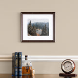 ArtToFrames Classic Waves 8x12 Inch Picture Frame, 1.00 Inch Wood Poster Frame Available in Multiple Colors (60823-8x12)