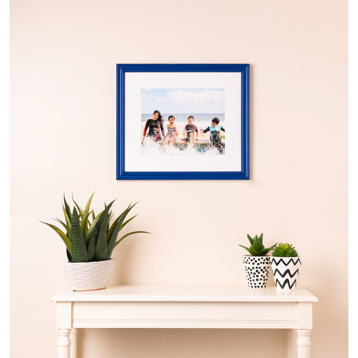 ArtToFrames Classic Waves 8x12 Inch Picture Frame, 1.00 Inch Wood Poster Frame Available in Multiple Colors (60823-8x12)