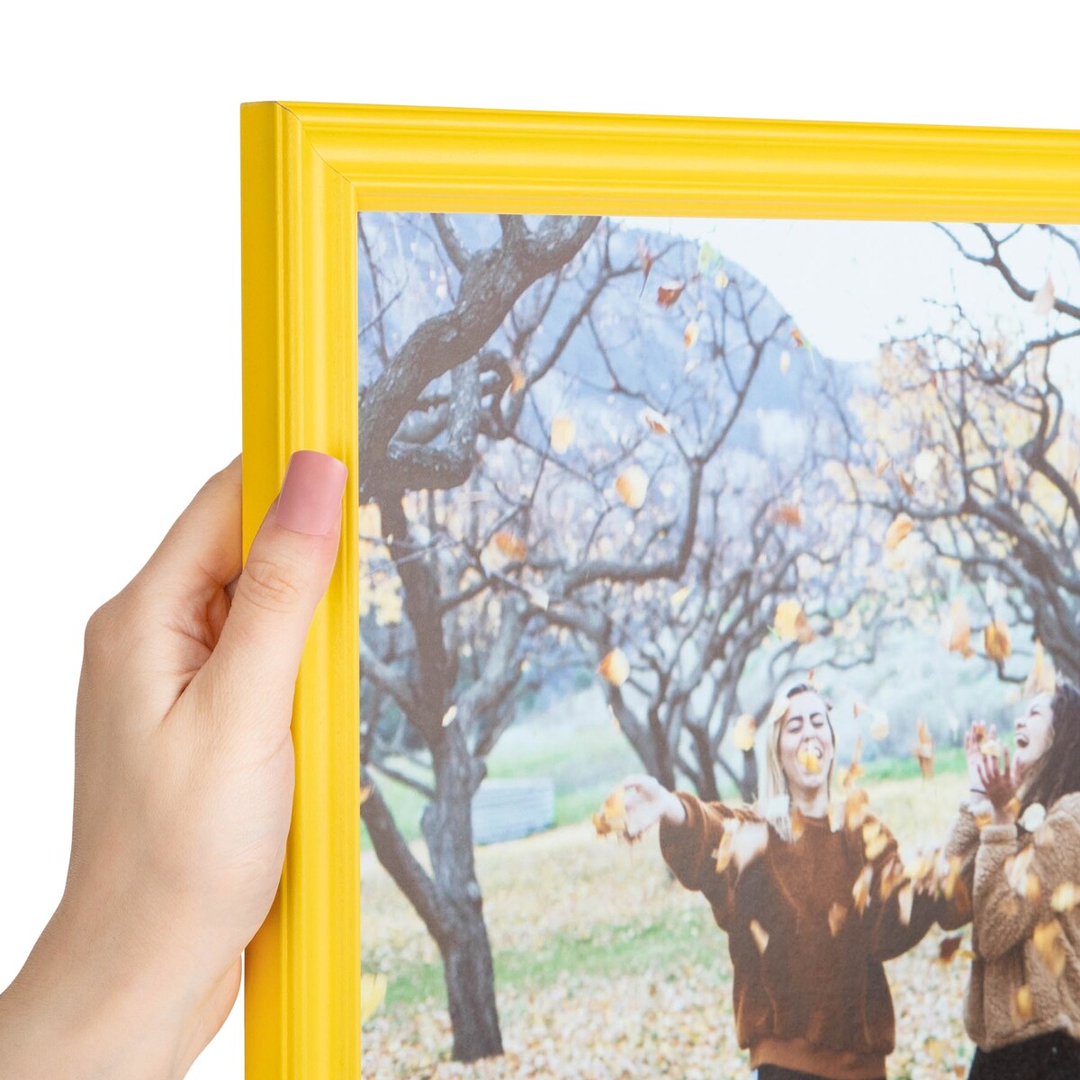 ArtToFrames Classic Waves 8x12 Inch Picture Frame, 1.00 Inch Wood Poster Frame Available in Multiple Colors (60823-8x12)