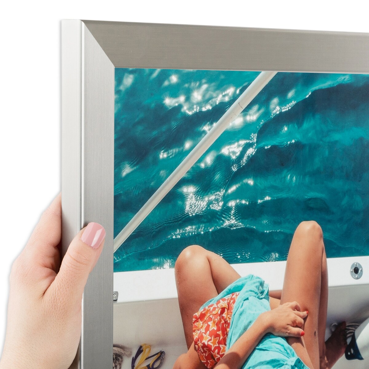ArtToFrames Metro Modern 13x18 Inch Picture Frame, 1.25 Inch MDF Poster Frame Available in Multiple Colors (FRBW26-13x18)