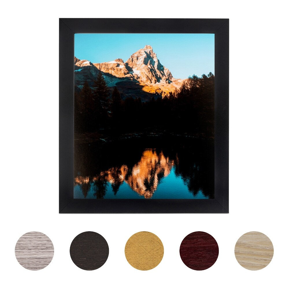 ArtToFrames Metro Modern 13x18 Inch Picture Frame, 1.25 Inch MDF Poster Frame Available in Multiple Colors (FRBW26-13x18)