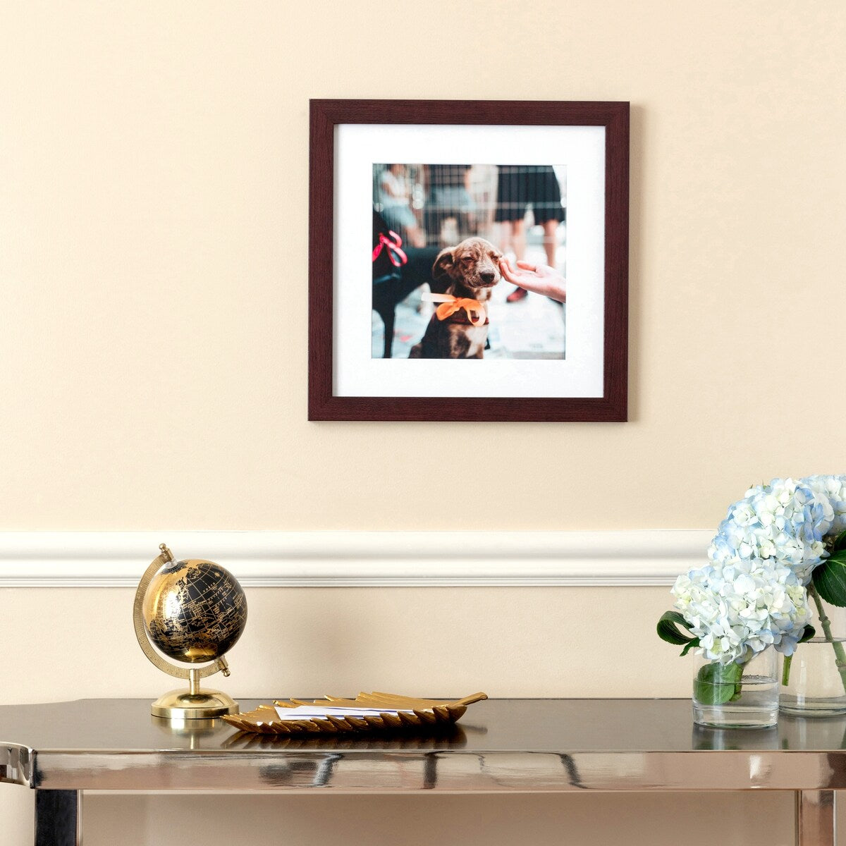 ArtToFrames Metro Modern 8x24 Inch Picture Frame, 1.25 Inch MDF Poster Frame Available in Multiple Colors (FRBW26-8x24)