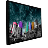 ArtWall 'Revolver Ocelot's Toronto' Gallery Wrapped Floater-framed Canvas