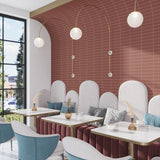 Apollo tile 2" x 8" Arte Matte Red Ceramic Tile (6.46 sq ft/case) - 60 Pack