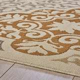Arte Indoor Floral Area Rug by Christopher Knight Home - 7'10 x 10'10