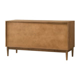 Artemio Black or Walnut Wood 4 Piece Bedroom Set with Grey Upholstered Headboard