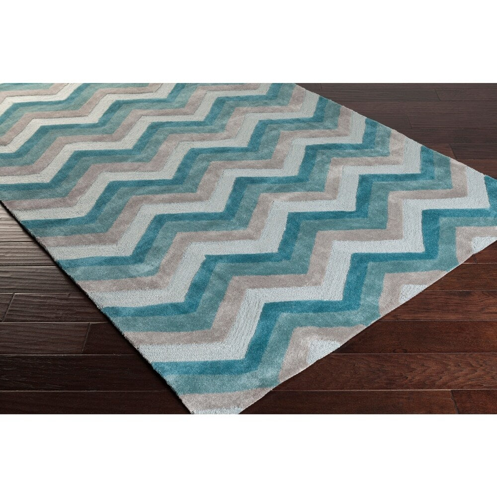 Artfully Crafted Torrigton Chevron Area Rug