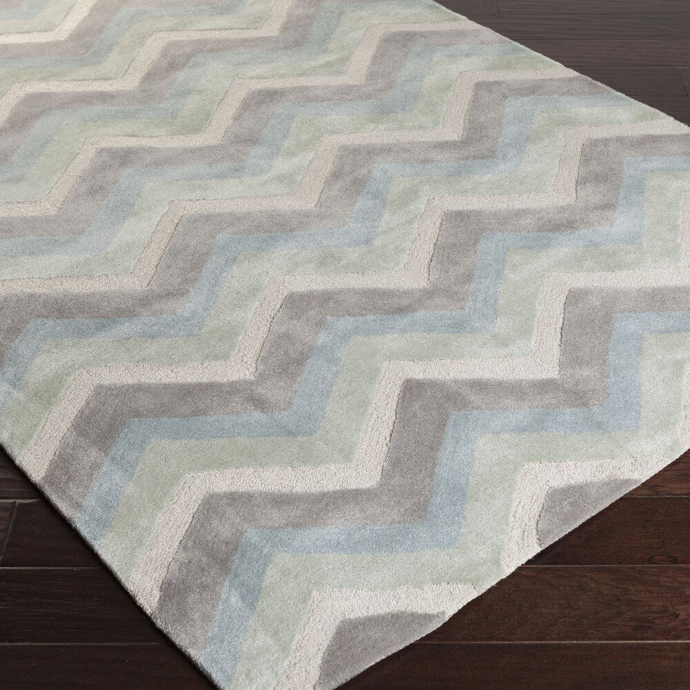 Artfully Crafted Torrigton Chevron Area Rug