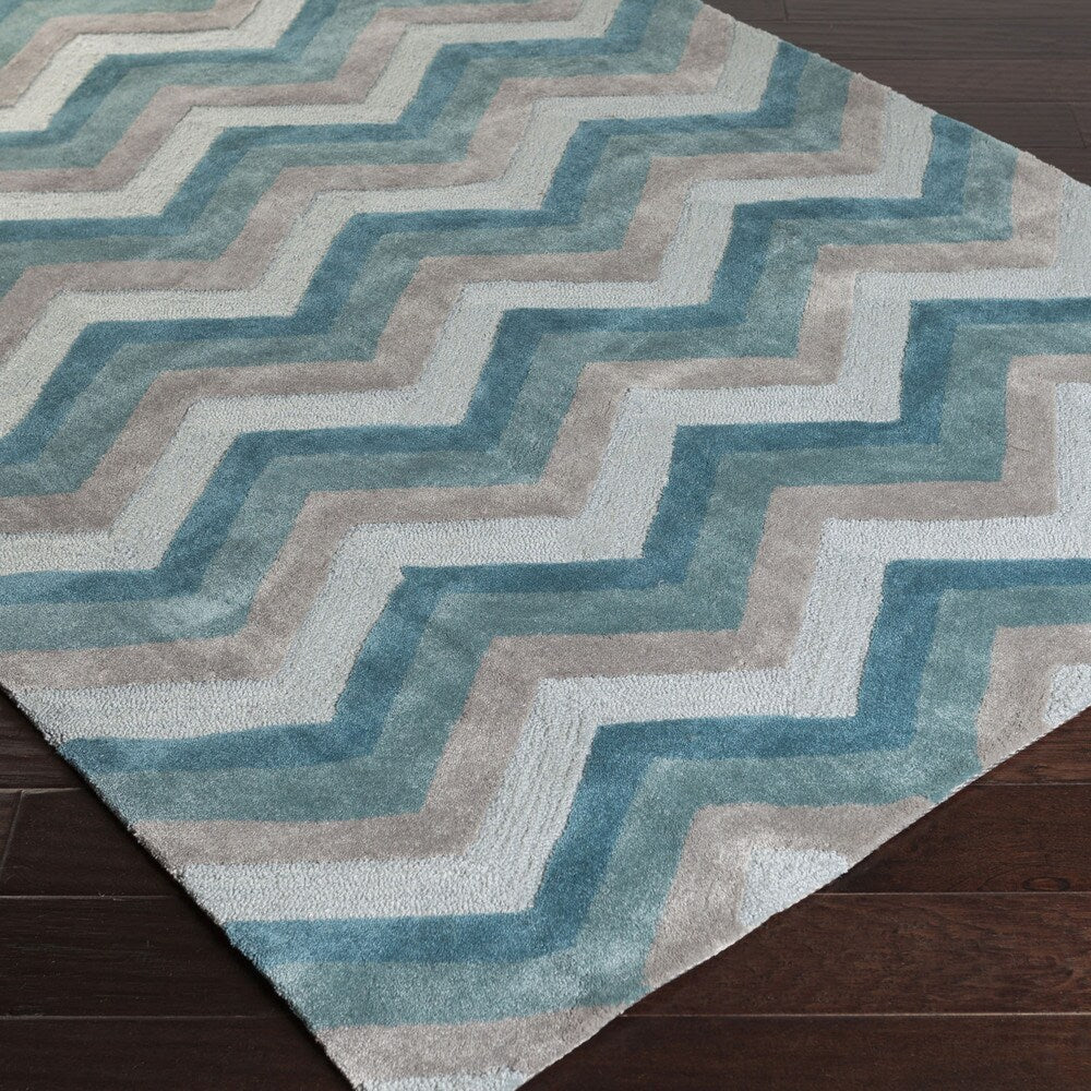 Artfully Crafted Torrigton Chevron Area Rug