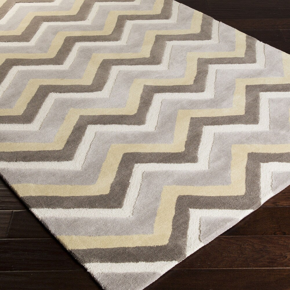 Artfully Crafted Torrigton Chevron Area Rug