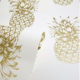 Arthouse Copacabana Pineapple Unpasted Wallpaper