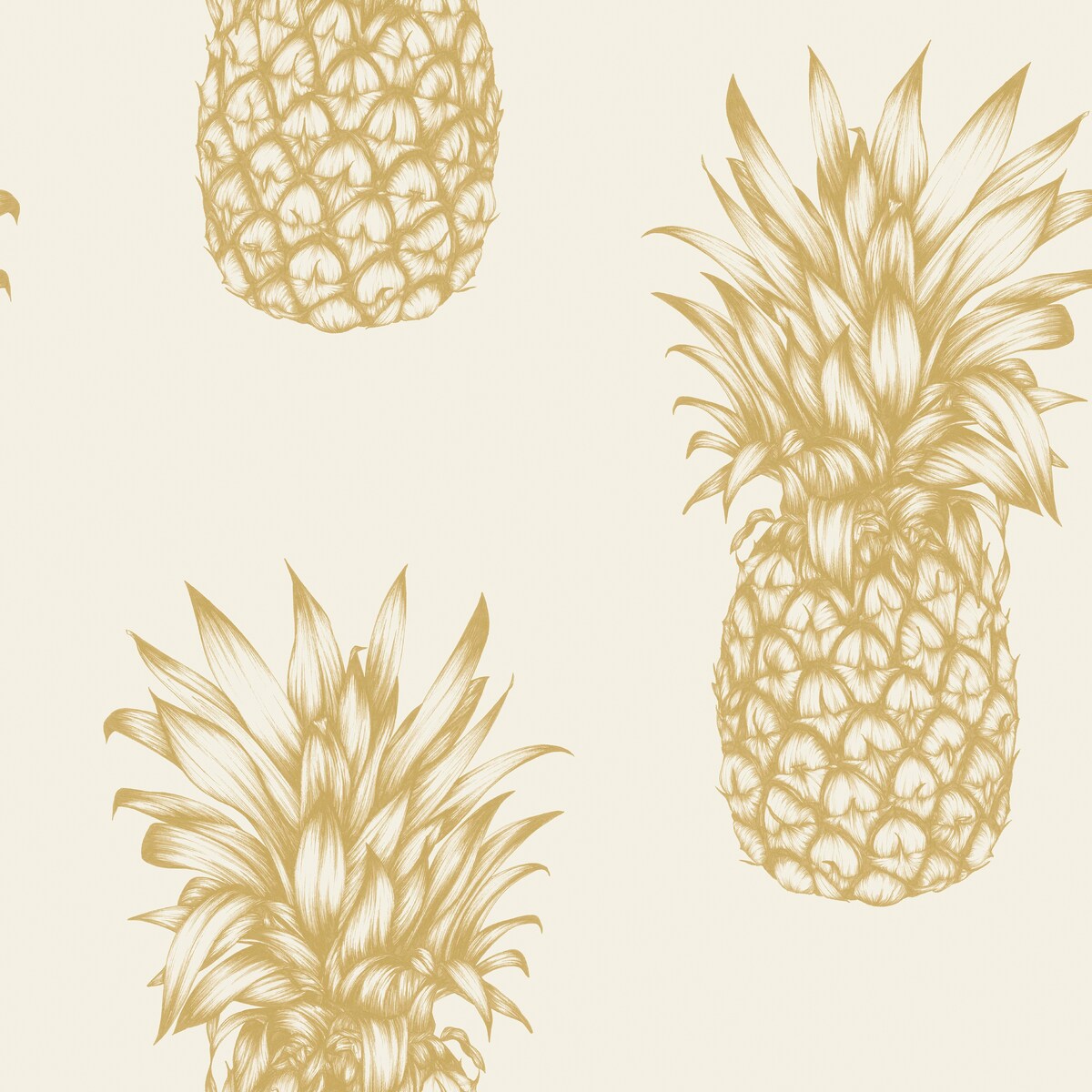 Arthouse Copacabana Pineapple Unpasted Wallpaper