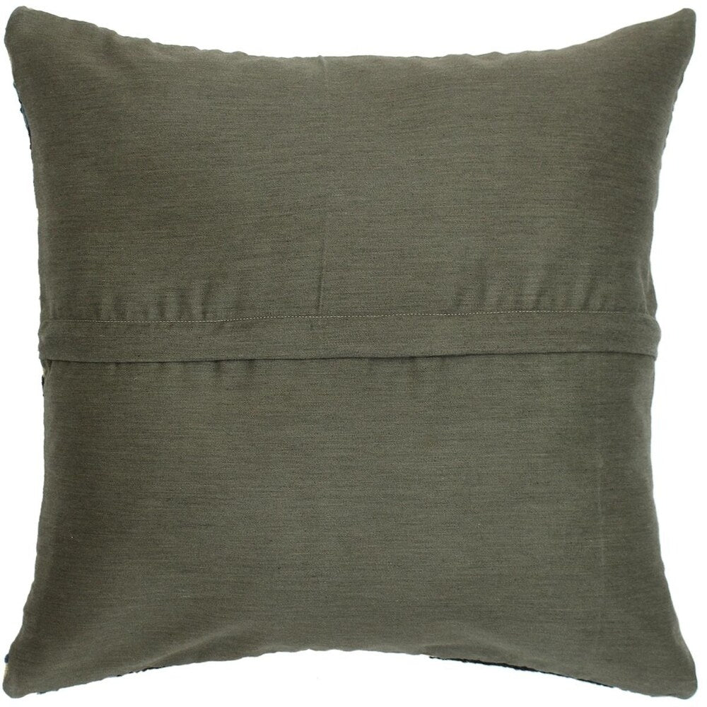 Arthur Red/Black Hand-Woven Kilim Throw Pillow - 1'9 x 1'10