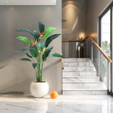 Artificial Bird of Paradise Plant 6FT(72in) Fake Palm Tree - Green