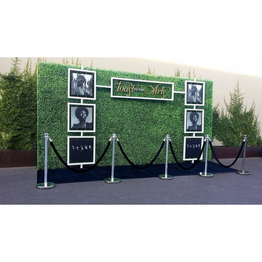 Artificial Boxwood Hedge Greenery Panels, 20"x20"/pc - 24pc