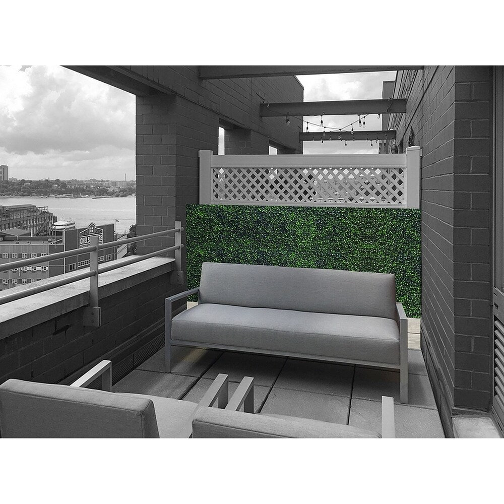 Artificial Boxwood Hedge Greenery Panels, 20"x20"/pc