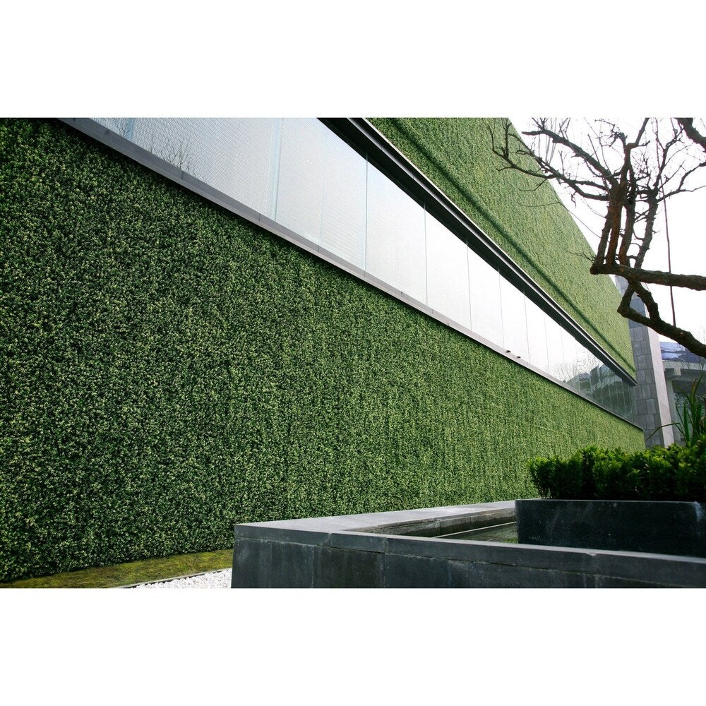 Artificial Boxwood Hedge Greenery Panels, 20"x20"/pc - 48pc