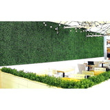 Artificial Boxwood Hedge Greenery Panels, 20"x20"/pc - 60pc