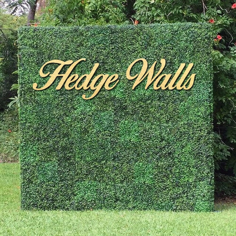 Artificial Boxwood Hedge Greenery Panels, 20"x20"/pc