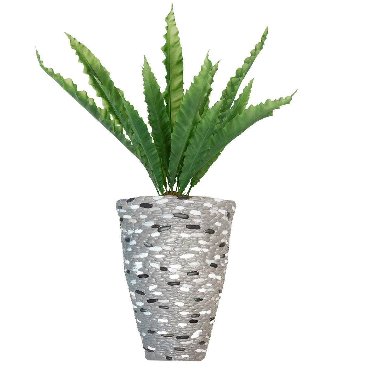 Artificial Faux Real Touch 3.09 Ft Real Touch Agava In Planter - Green - 45" Tall