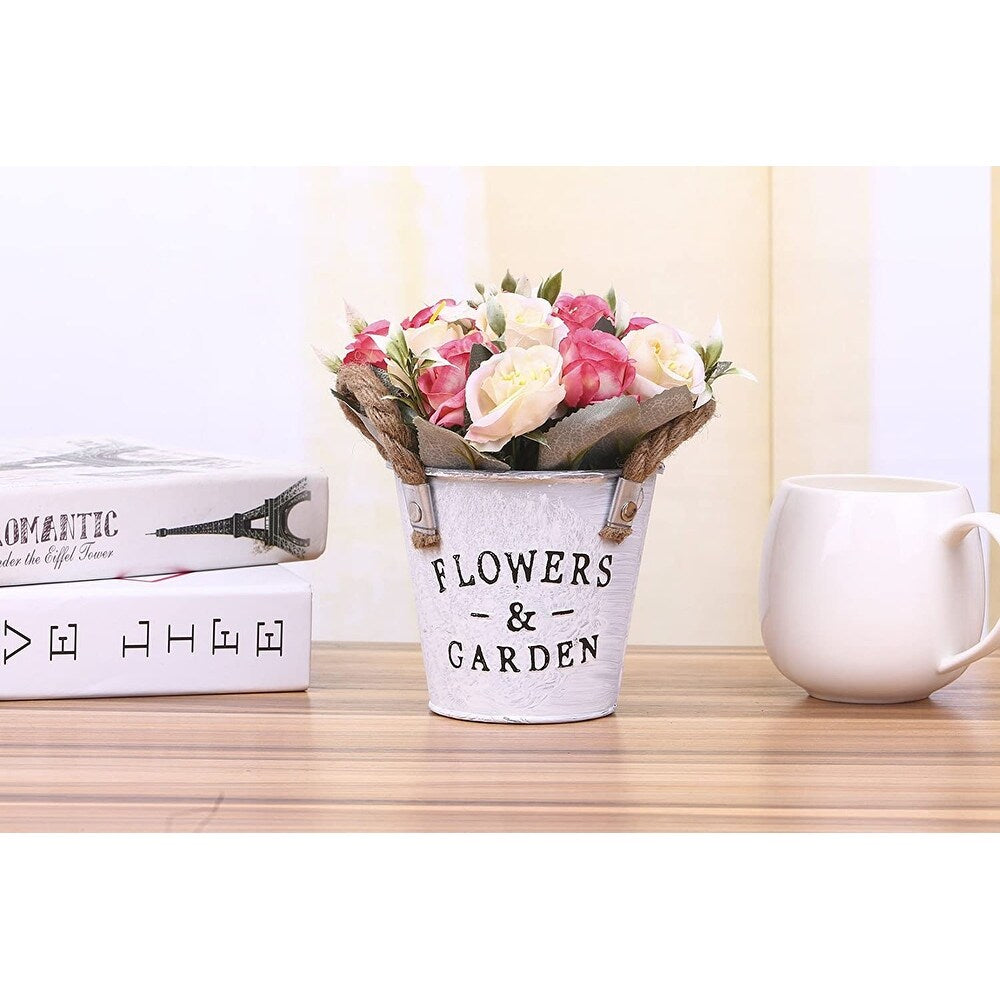 Artificial Flowers Office Restaurant Table Windowsill