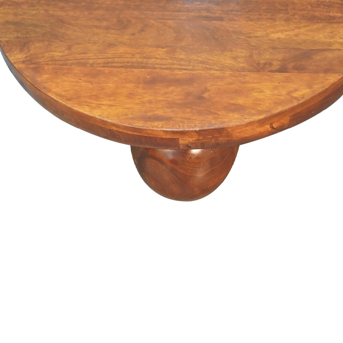 Artisan Furniture Solid Wood Chestnut Central Ball Table