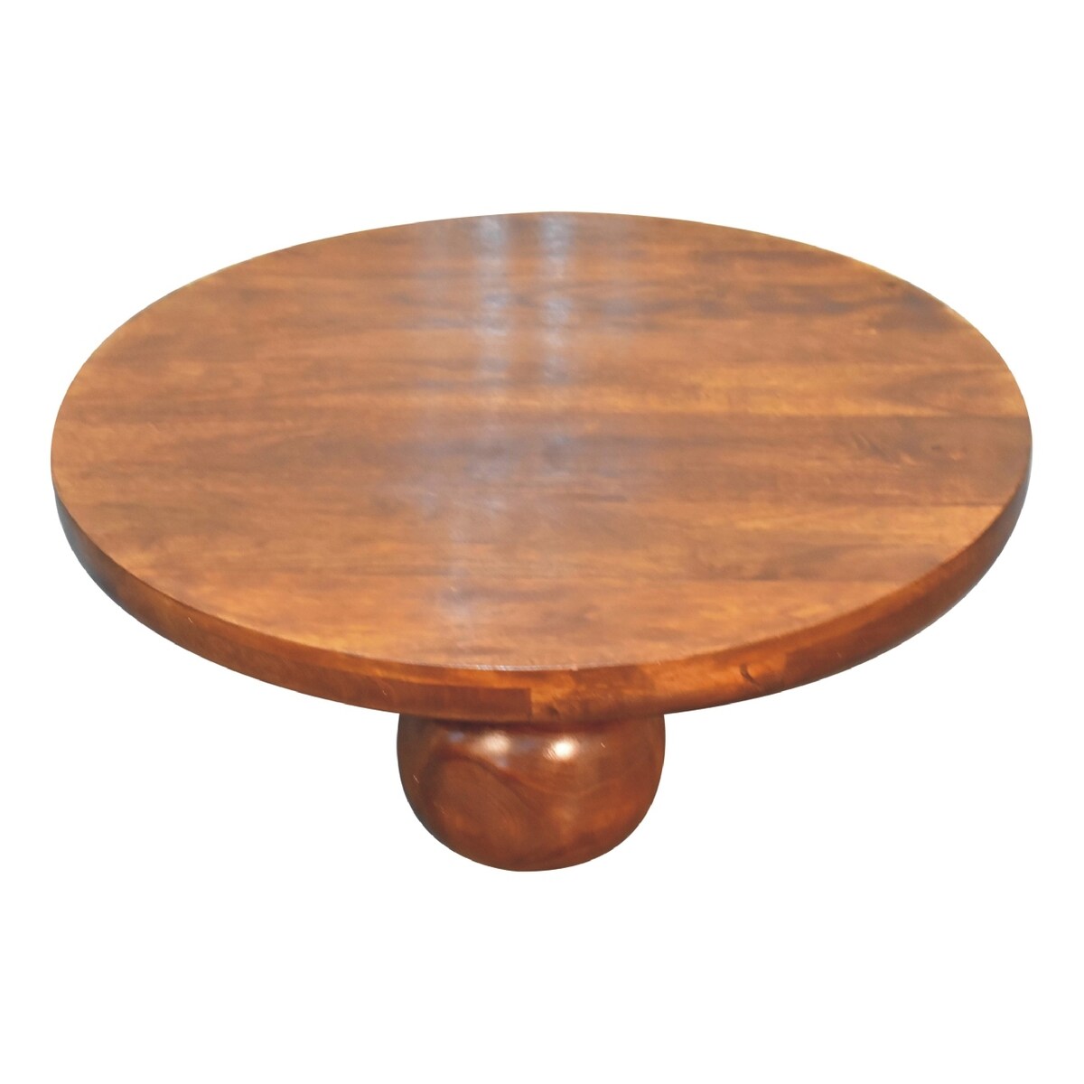 Artisan Furniture Solid Wood Chestnut Central Ball Table