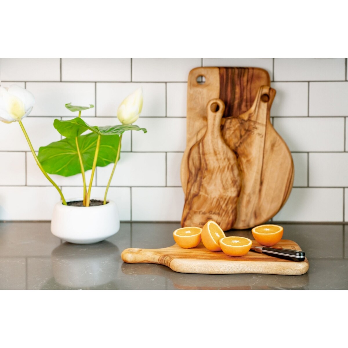 Artisan Organic Anti Bacterial Natural Wood Paddle Board