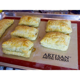Artisan Two Pack Non-Stick Silicone Baking Mat Set, 16 5/8 x 11