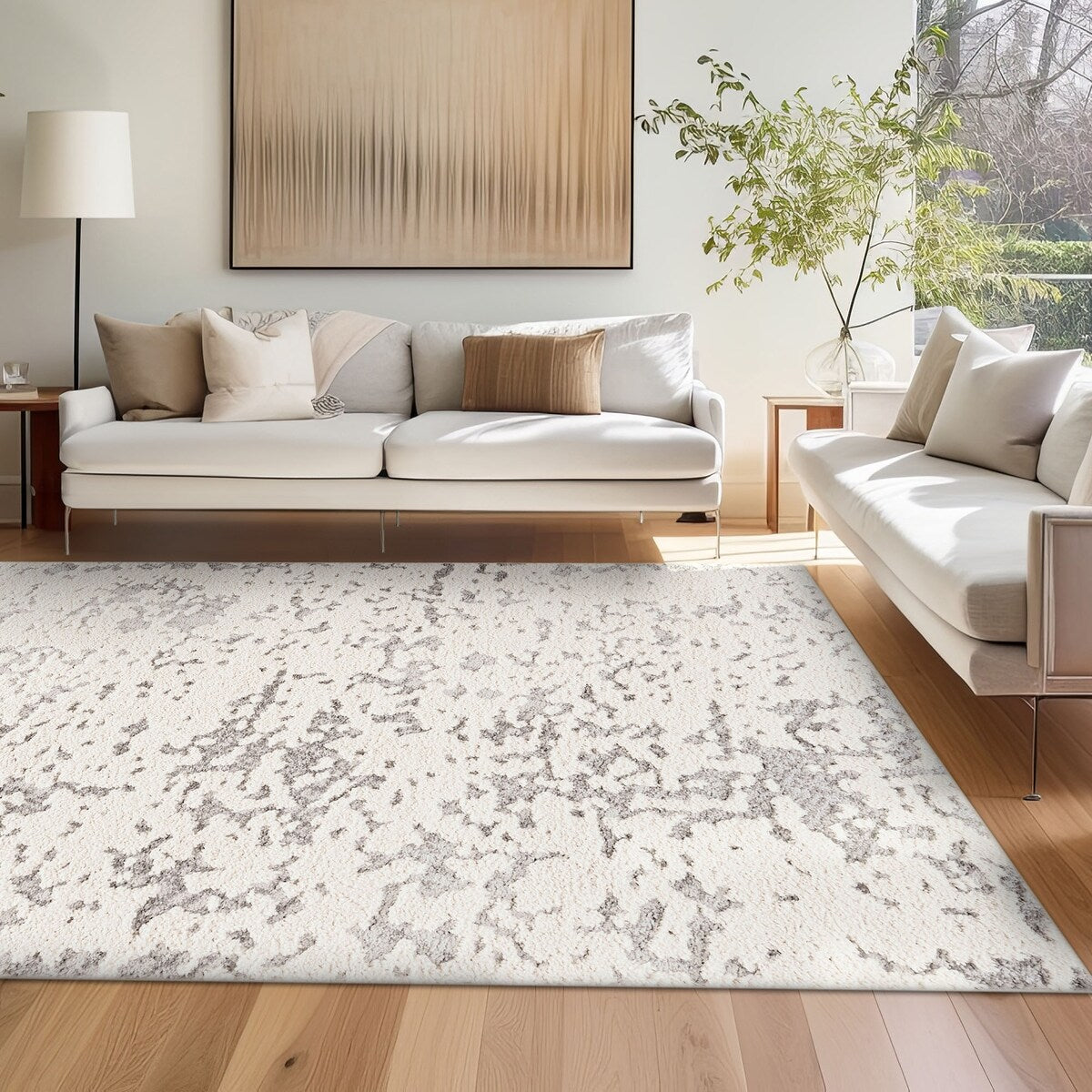 Artistic Shag Abstract Indoor Area Rug