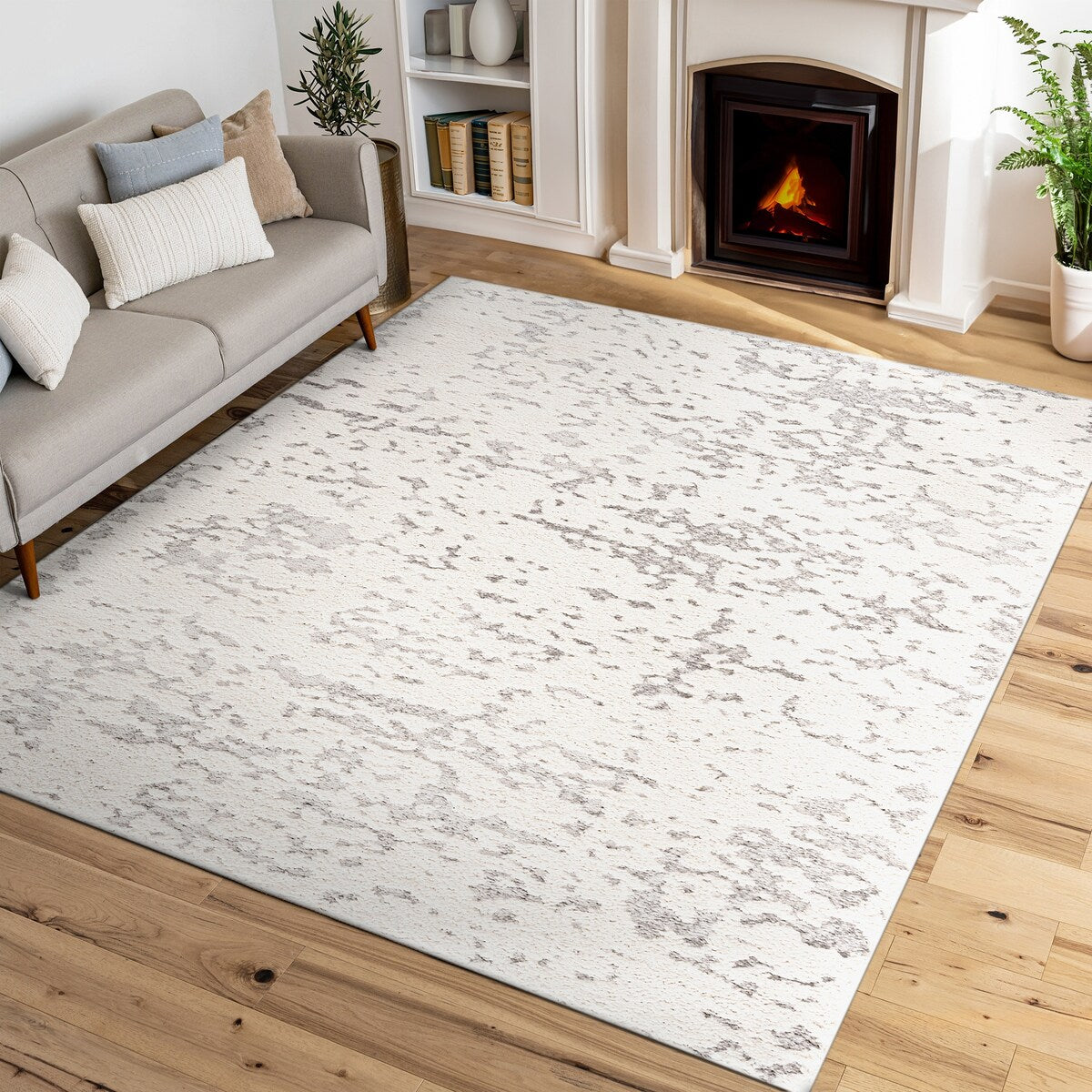 Artistic Shag Abstract Indoor Area Rug