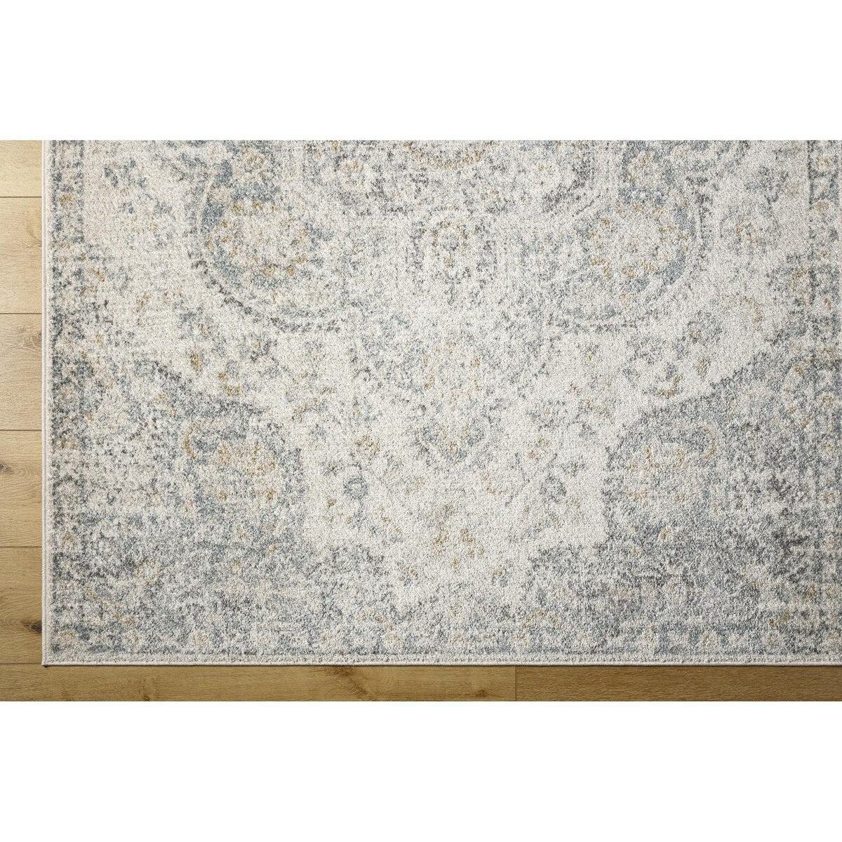 Livabliss Hal Vintage Boho Traditional Pink Medallion Area Rug