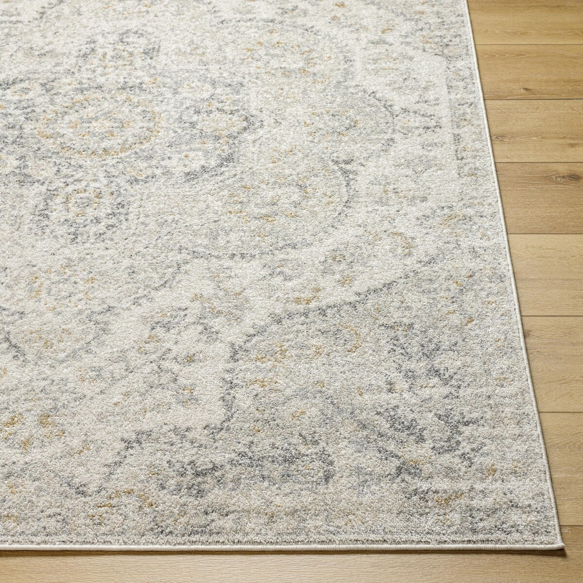 Livabliss Hal Vintage Boho Traditional Pink Medallion Area Rug