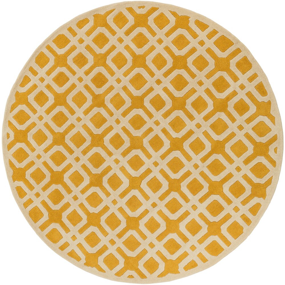 Hand-Tufted Brigg Crosshatched Wool Rug