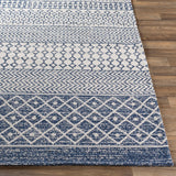 Livabliss Marbrey Moroccan Stripe Cotton Area Rug
