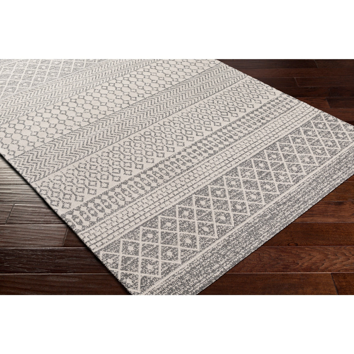 Livabliss Marbrey Moroccan Stripe Cotton Area Rug