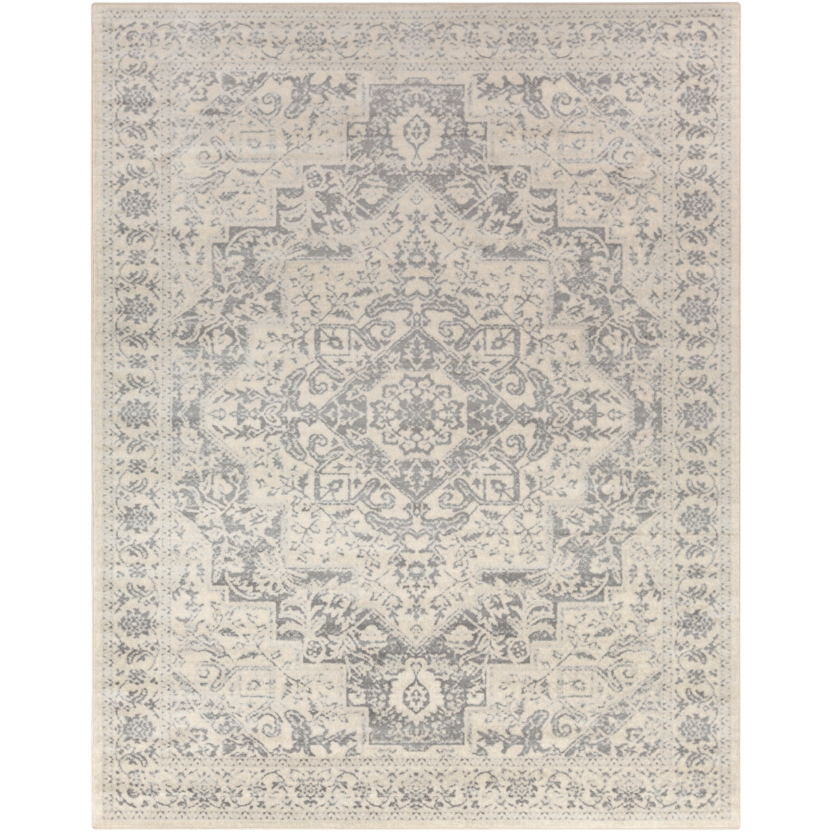 Livabliss Tyrus Traditional Medallion Area Rug