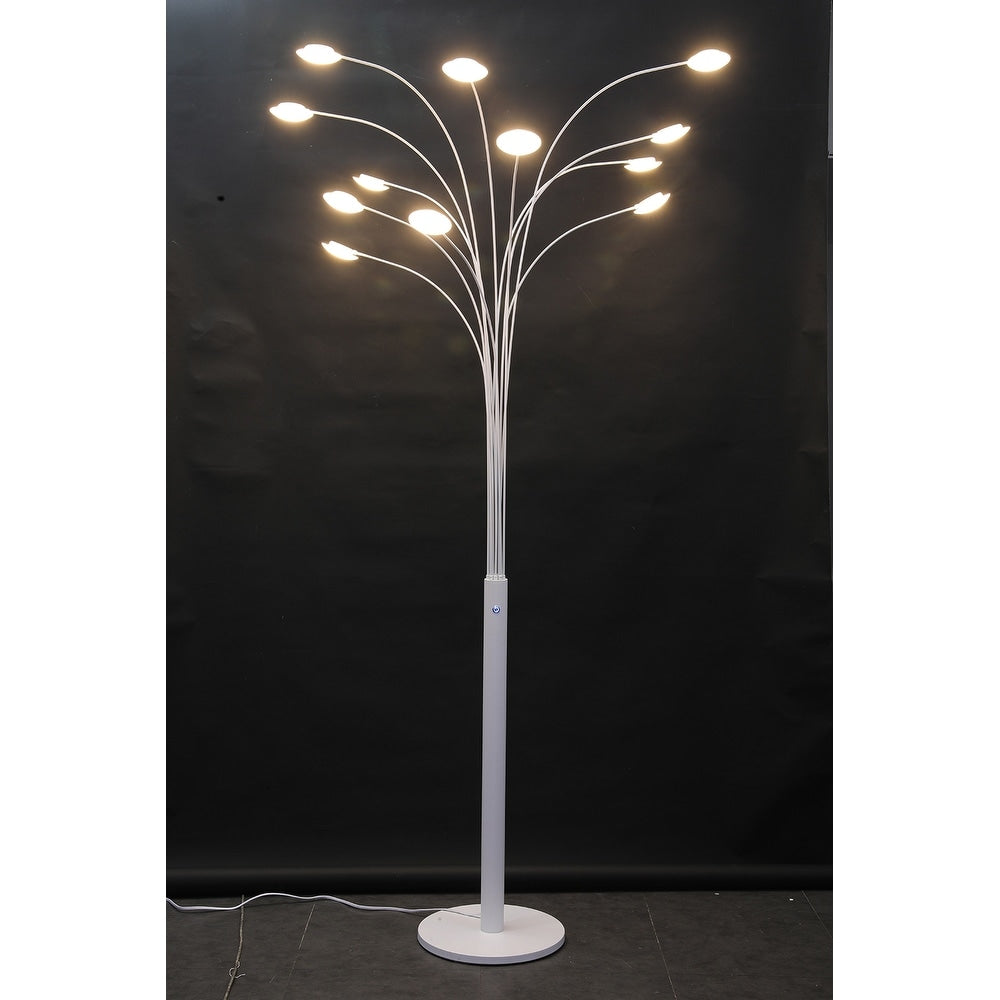 Artiva USA Quan Money Tree 12-Arch LED Floor Lamp - 84