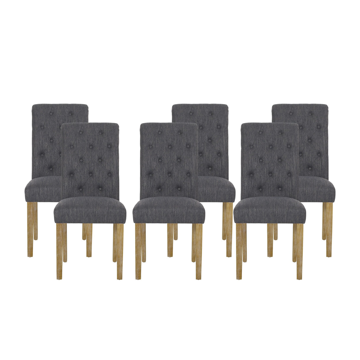 Aruda Upholstered Dining Chair (Set of 6) by Christopher Knight Home