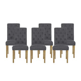 Aruda Upholstered Dining Chair (Set of 6) by Christopher Knight Home