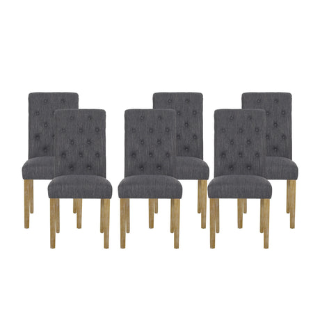 Aruda Upholstered Dining Chair (Set of 6) by Christopher Knight Home