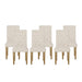 Aruda Upholstered Dining Chair (Set of 6) by Christopher Knight Home