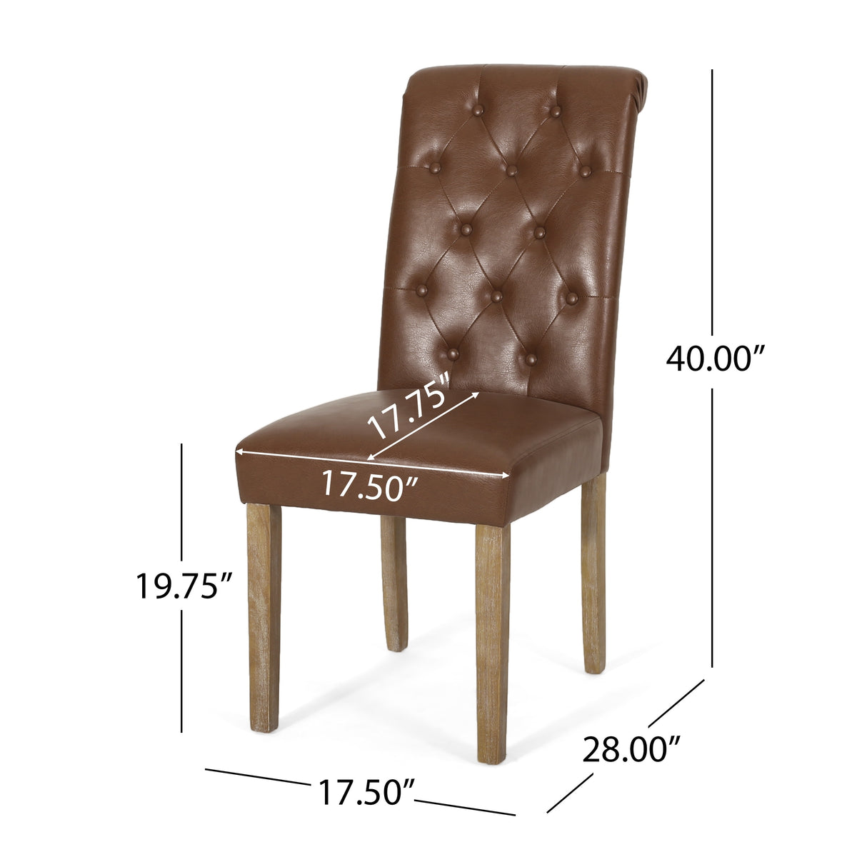 Aruda Upholstered Dining Chair (Set of 6) by Christopher Knight Home