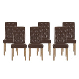 Aruda Upholstered Dining Chair (Set of 6) by Christopher Knight Home