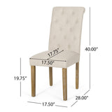 Aruda Upholstered Dining Chair (Set of 6) by Christopher Knight Home