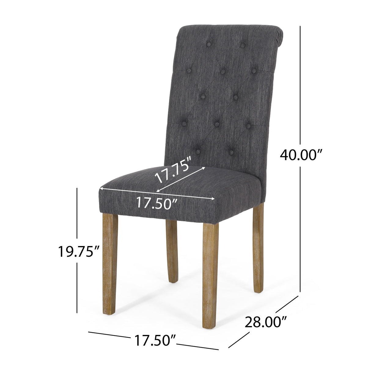 Aruda Upholstered Dining Chair (Set of 6) by Christopher Knight Home