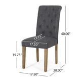 Aruda Upholstered Dining Chair (Set of 6) by Christopher Knight Home